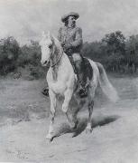 Rosa Bonheur Colonel William F.Cody oil painting artist